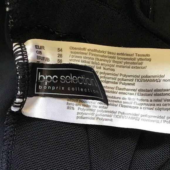 BPC Selection Black Tummy- Trim Swimsuit - Picture 3 of 6